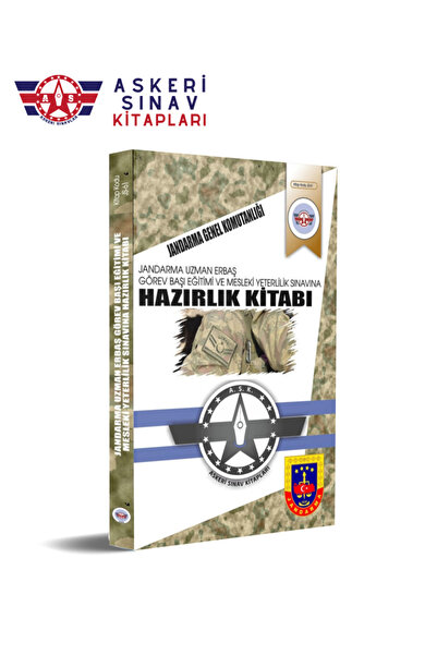 Askeri Sınav Kitapları Jandarma Uzman Erbaş Görev Başı Eğitimi ve Mesleki Yeterlilik Sınavlarına Hazırlık Kitabı SON BASKI
