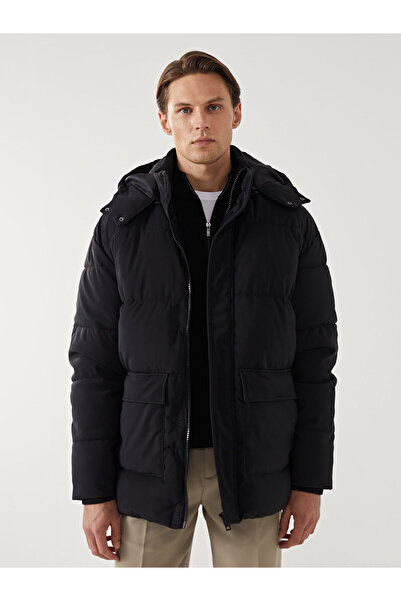 LC Waikiki Standard Mold Hooded Men's Puffer Coat