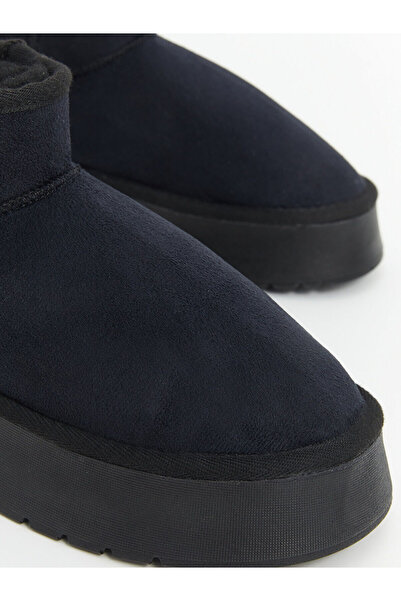 LC Waikiki LCW STEPS Siyah İçi Kürklü Kadın Bot