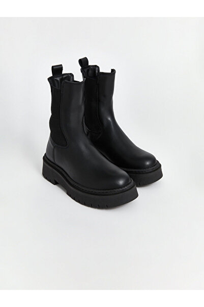 LC Waikiki Vizyon Yeni Sezon Deri Görünümlü Kadın Bot