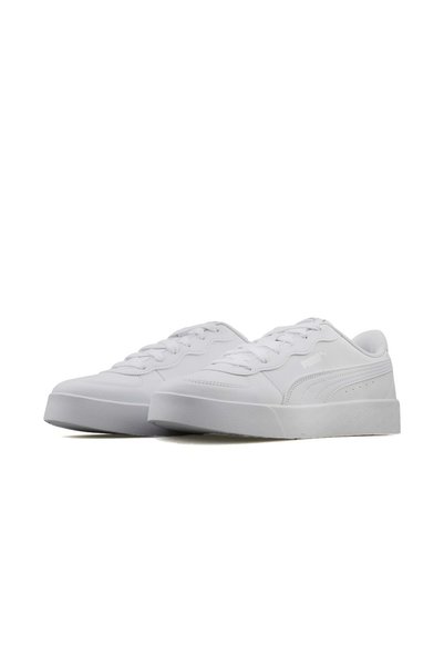 Puma حذاء رياضي للجنسين Skye Clean باللون الأبيض - 380147-02