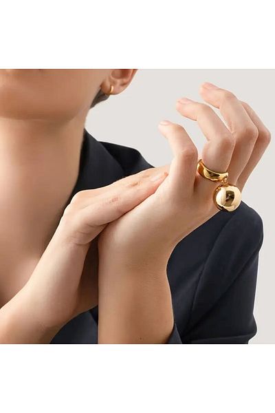 Minnoş Dükkan Charm Ball Ring