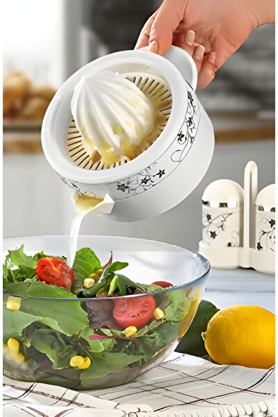 Özmet Özmet Çiçek Desenli Limon Sıkacağı