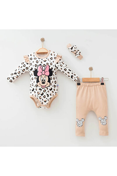 baume clothes Leopard Detailed Mickey Set