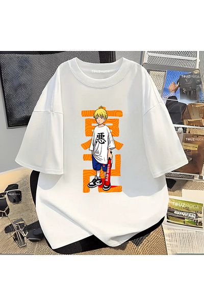 Touz Moda Anime Tokyo Revengers εμπριμέ Unisex Oversize T-shirt
