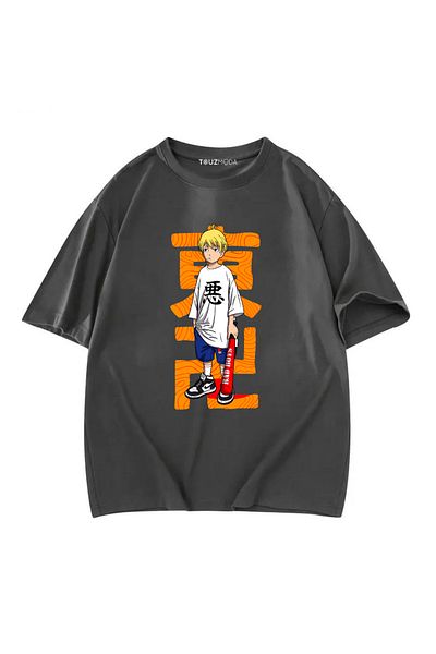 Touz Moda Anime Tokyo Revengers εμπριμέ Unisex Oversize T-shirt