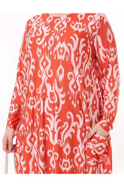 özle fashion Women's Plus Size Bohemian Dress