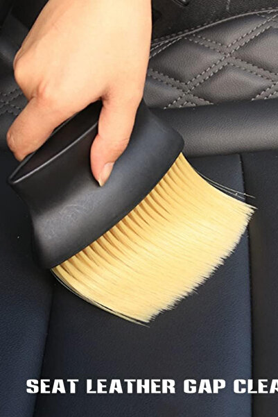 Single Araç Oto Araba Klima Havalandırma Detaylı Temizlik Fırçası Premium Yumuşak Tüylü
