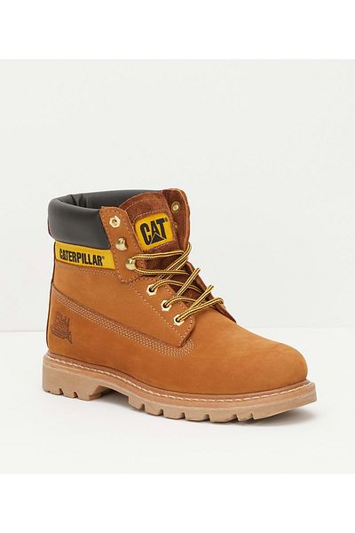 Caterpillar Cat 015g100095 Colorado Δερμάτινες Unisex Μπότες Cinnamon