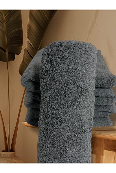 Elif Towels Gri Renk Kuaför, Berber, Spor, Fitness Havlusu Leke Tutmayan Havl...