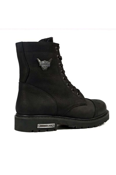 Hammer Jack 102 18505-M Harley Ανδρικές Μπότες ΜΑΥΡΟ