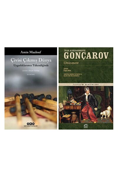 Yapı Kredi Yayınları Çivisi Çıkmış Dünya - Amin Maalouf - Oblomov - İvan Alek...