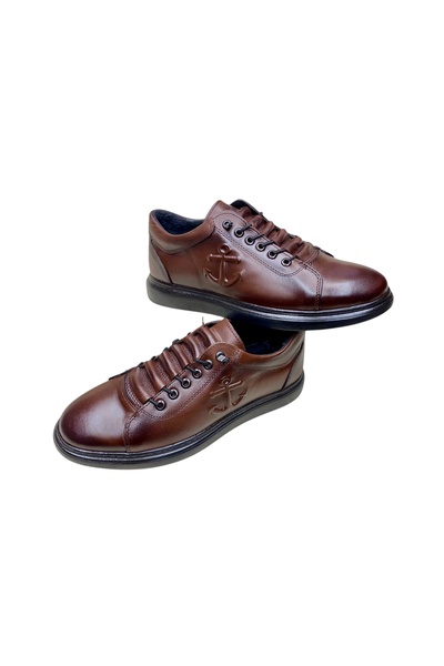 SULA MAKOSEN LASTİK BAĞCIKLI İÇ VE DIŞ YÜZEY DERİ POLİ TABAN