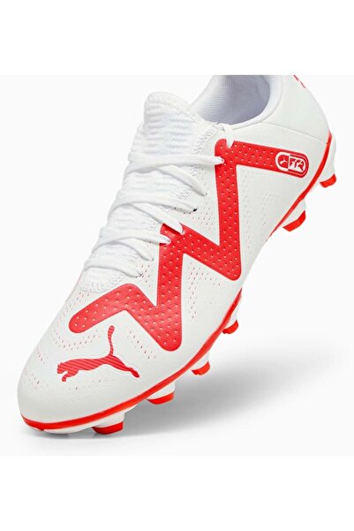 Puma Future Play Fg/Ag 107377-01 Erkek Krampon BEYAZ