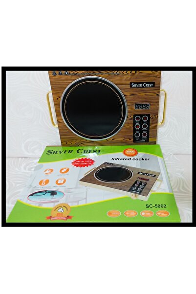 Silver Crest 3500 Watt Lazer Dokunmatik Elektrikli İndiksiyonlu Ocak Bakır Sargı