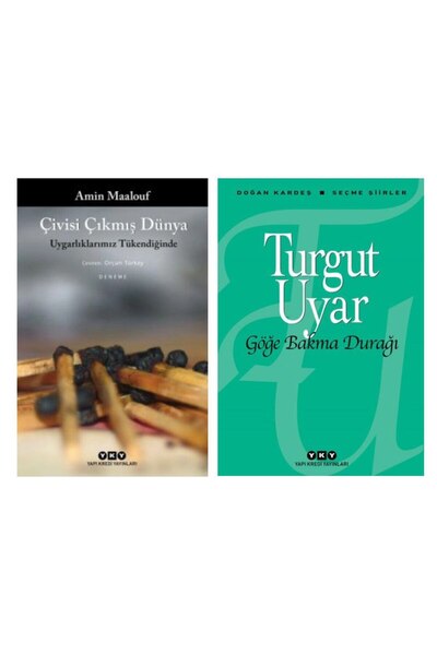 Yapı Kredi Yayınları Çivisi Çıkmış Dünya - Amin Maalouf - Göğe Bakma Durağı -...
