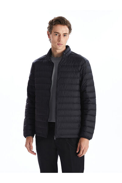 LC Waikiki Palton puf pentru bărbați cu guler stand standard Mold