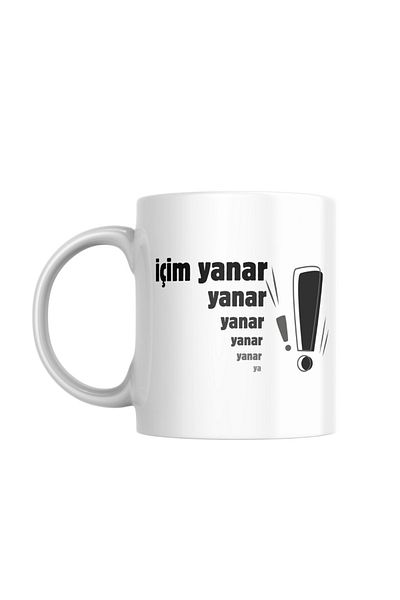 CERCİBAZAAR Ferdi Tayfur Custom Printed Mug