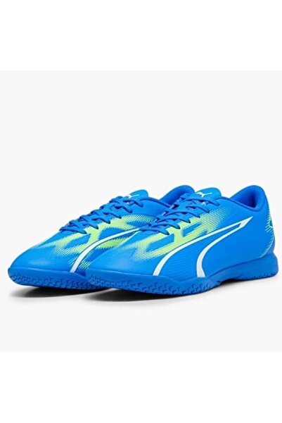 Puma 107529-03 Ultra Play It Erkek Futsal Salon Halı Saha Ayakkabısı MAVİ