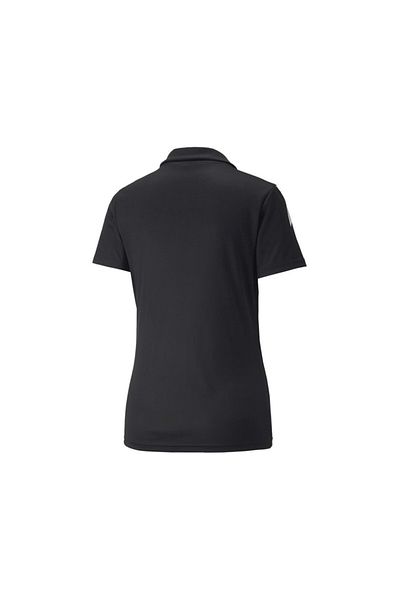 Puma 657408 Tricou Teamliga Sideline W Polo cu gât Tricou pentru femei Dry-Cell NEGRU