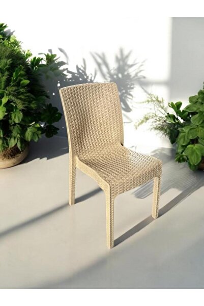 nar sokağı Kolsuz Rattan Sandalye