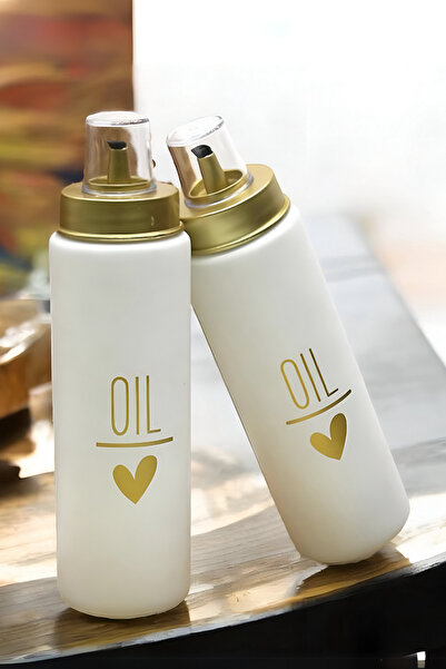 Homerest 2'li Gold Kapaklı Opak Yağlık Yağdanlık, 550cc Gold Kapli Yağdanlık ...