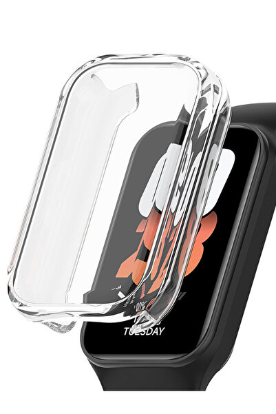 Dexmon Xiaomi Smart Band 8 Active / Redmi Smart Band 2 Uyumlu Şeffaf Silikon ...