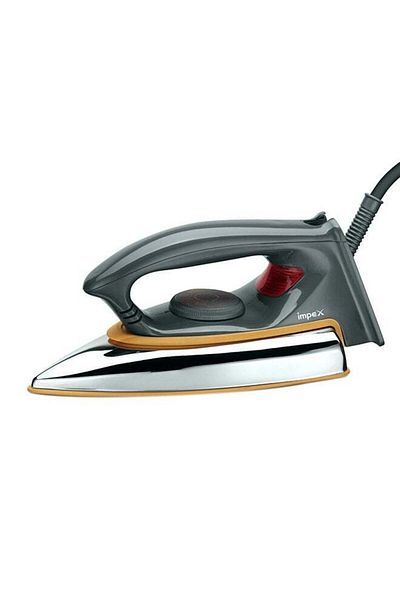 İMPEX Electric Dry Iron With Non-Stick Ceramic Coated Sole Plate 1200W Showy