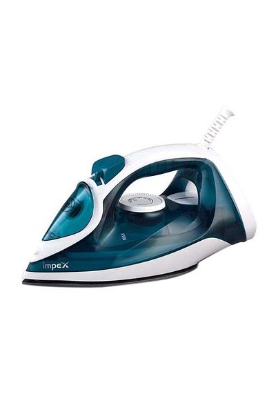 İMPEX Electric Steam Iron Box 2300W Ceramic Coated Sole Plate Super Water Spray IBS402