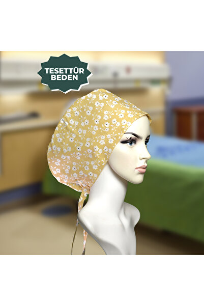 YİĞİTBAŞI Doktor Hemşire Aşçı Cerrahi Bone Hastane Anne Bone Iş Bandanası Pam...