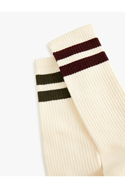 Koton Чорапи за тенис 2 пакета Многоцветни