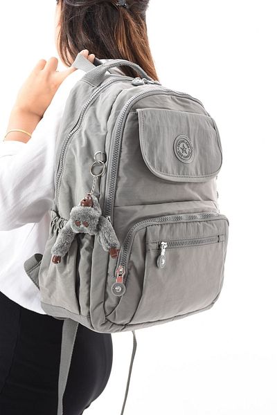 H&D COLLECTİON Waterproof Kılinkır Fabric School and Travel Backpack with Monkey Gift 8866