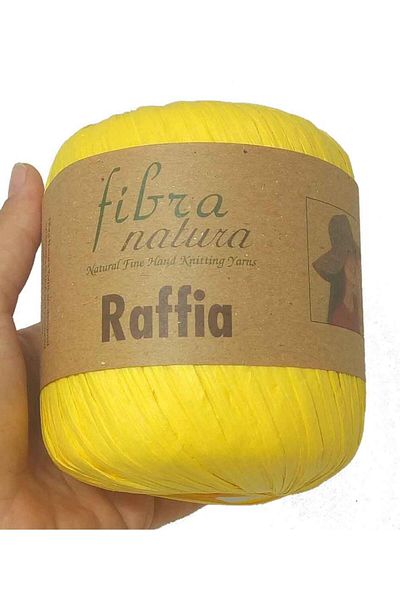 Nusrat Bilişim Yellow Himalayan Raffia Bag Accessory