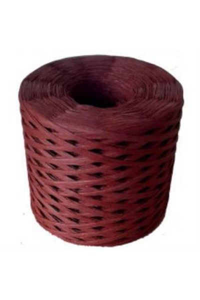 Nusrat Bilişim New Imported Raffia Rope - Bag Accessory (Claret Red Color)