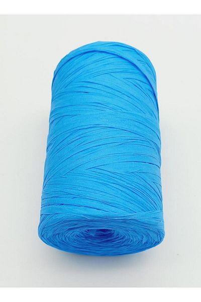 Nusrat Bilişim Blue Raffia Rope - Bag Accessory
