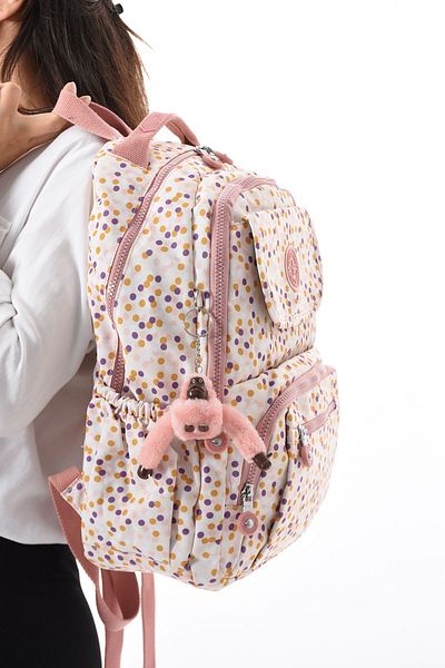 H&D COLLECTİON Waterproof Kılinkır Fabric School and Travel Backpack with Monkey Gift 8866