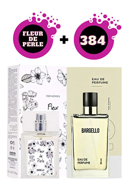 Bargello 384 Edp Floral Fleur De Perle 50 ml Kadın Parfüm Seti