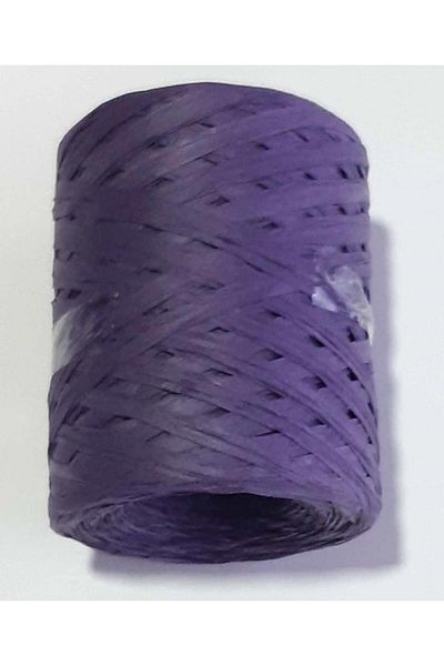 Nusrat Bilişim 100 Gr Raffia Rope Purple Bag Accessory - Size 23