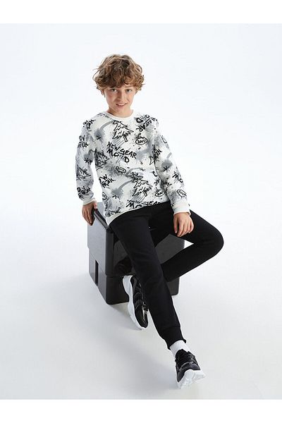 LC Waikiki Set de trening groase pentru băiat cu gât crew