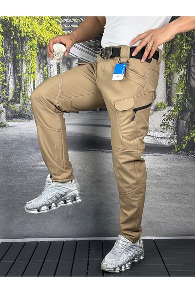 Mikro Tactical Outdoor Cargo Pocket Inner Pole 7 Pocket Softgel Liquid and Windproof Winter Cargo Pocket Pants