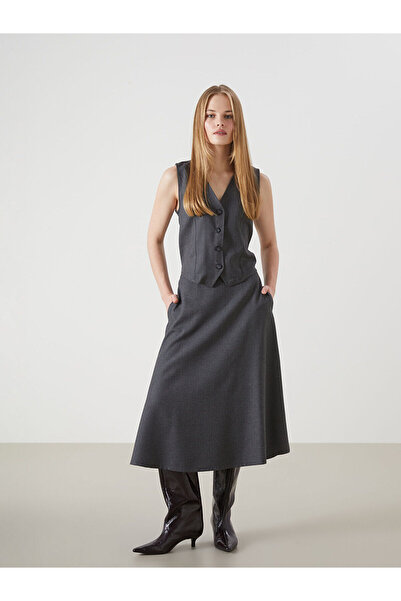 LC Waikiki Lcw Elastic Waist Women's Skirt