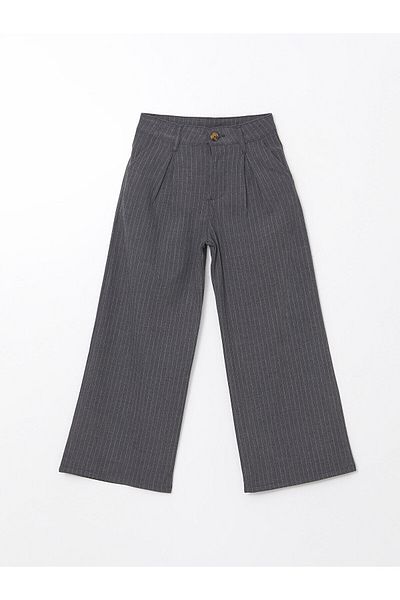 LC Waikiki Girl's Pants with Adjustable Elastic Waist