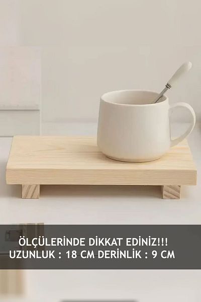 Moola Natural Wood Oil Pot - Multi-Purpose Organizer, Presentation Holder and Soap Dish Stand