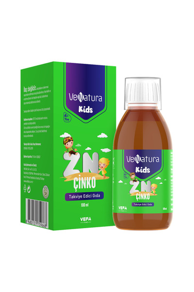 VeNatura Kids ZN Çinko 3mg Şurup 100ml