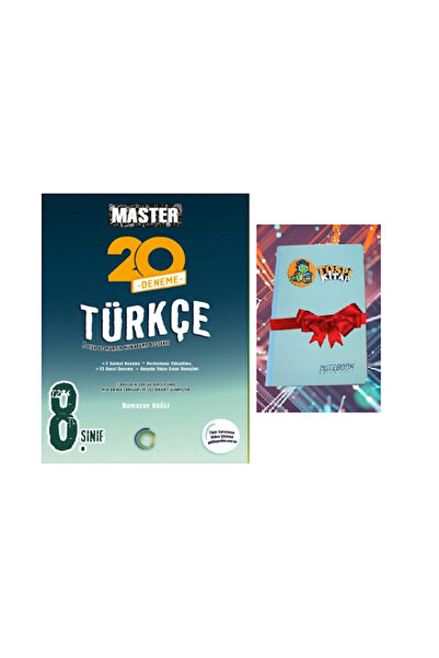 Okyanus Yayınları 8. Sınıf Master 20 TÜRKÇE Denemesi( NOT DEFTERİ HEDİYE) 1-