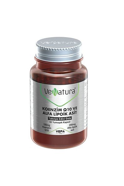 VeNatura 60 Capsules Coenzyme Q10 & Alpha Lipoic Acid