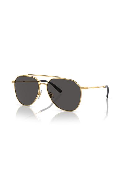 Dolce&Gabbana نظارة شمسية دولتشي آند غابانا للرجال - Dg 2296 - مقاس العدسة: 58 مم - ذهبي
