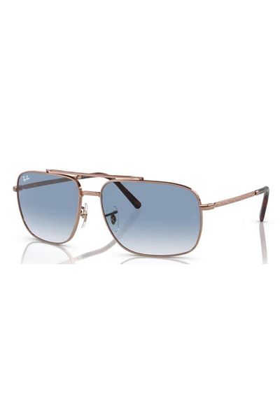 Ray-Ban Ray Ban Unisex Pillow Sunglasses- Rb 3796 - Lense Size:62mm - Rose Gold