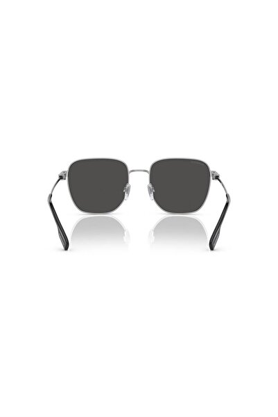 BURBERRY Man Square Sunglasses- Be 3142 - Lense Size:55mm - Silver