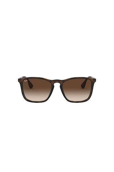 Ray-Ban نظارة شمسية راي بان مان مربعة كريس - Rb 4187 - مقاس العدسة: 54 مم - لون هافانا مطاطي